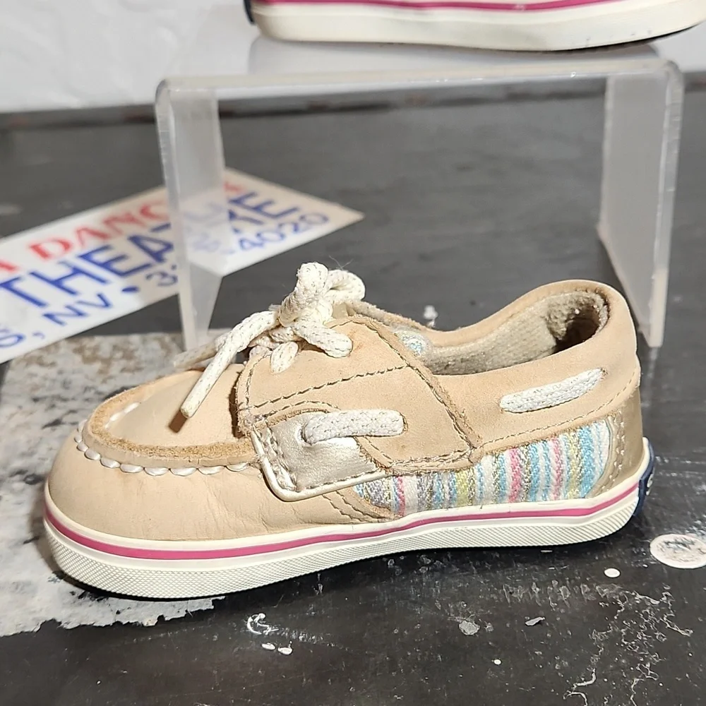 SPERRY Top Sider Crib Shoes 2M